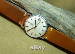 1967 Omega Seamaster Silver Dial Date Automatic Cal565 Man's Watch