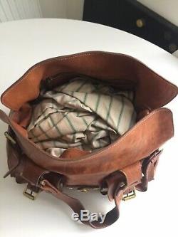 AUTHENTIC Vintage Mulberry Roxanne Shoulder Satchel Bag, Tan