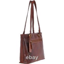 Ashwood Womens Medium Vintage Leather Handbag G26