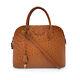 Authentic Hermes Vintage 1992 Tan Ostrich Leather Bolide 35 Bag with Strap
