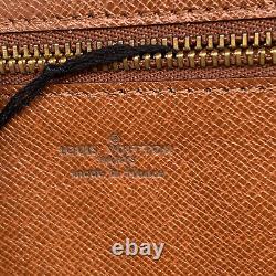 Authentic Louis Vuitton Vintage Tan Epi Leather Art Deco MM Clutch Bag