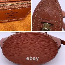 Authentic Louis Vuitton Vintage Tan Epi Leather Saint Jacques GM Tote Bag