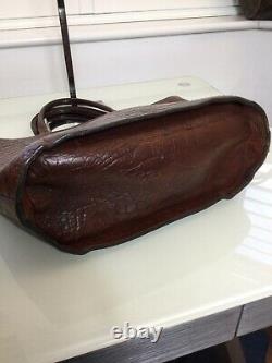 Authentic Mulberry Vintage Oak Kenya Leather Grab Bag. VG Condition
