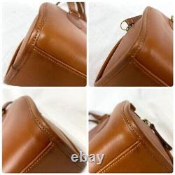 Authentic Vintage 9928 Coach Chadwick Satchel Bag British Tan Designer Leather