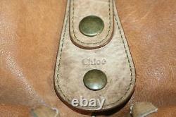 Authentic Vintage CHLOE Bag SILVERADO TAN W DUSTBAG ref JaW