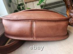 Authentic Vintage COACH British Tan Saddle Bag 9988 Crossbody USA
