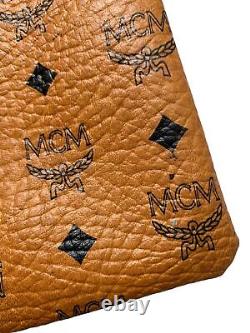 Authentic Vintage MCM clutch monogram travel toiletry bag