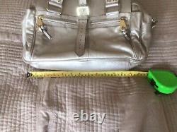 Authentic Vintage Mulberry Handbag Metallic Gold Exceptional Condition Lovley