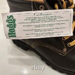 BNWT Vintage Hogg's GT Niagaras Boots UK8 New 30+years Old. Tan Leather