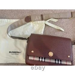 BURBERRY Note Bag Brand New in Tan RRP £1,150