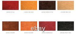 Balmoral Vintage Brown Tan Leather Corner Sofa Chaise LHF RHF Colours