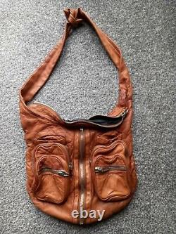 Bargain Designer Alexander Wang Soft Leather Bag Vintage Rare Donna Hobo Slouchy