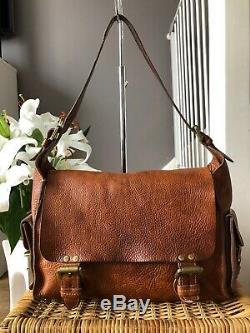 Beautiful Genuine Mulberry Vintage Shoulder Bag in Tan Oak Darwin Leather