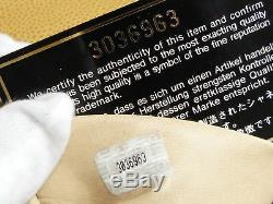 CHANEL CC Chain Tan Caviar Leather Shopper Tote Shoulder Hand Bag $4500 Auth