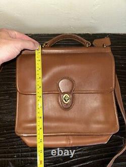 COACH Bag Willis Vintage British Tan Bag 9927 Crossbody