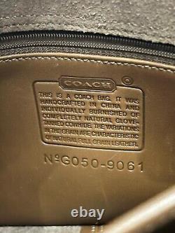 COACH Rambler Legacy Vintage British Tan Leather Bag Nearly New
