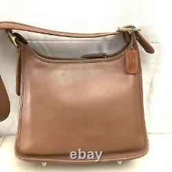 COACH Vintage Legacy Leather Bag Purse J8G 9966 British Tan 11 x 11 x 4.5 inches