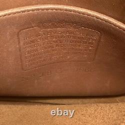 COACH Vintage Legacy Leather Bag Purse J8G 9966 British Tan 11 x 11 x 4.5 inches