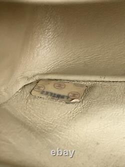 Chanel Quilted Beige Tan Small Double Flap Shoulder Handbag Vintage