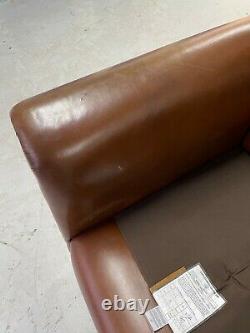 Classic Laura Ashley Exmoor tan leather armchair