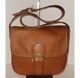 Coach 1997 Vintage 4164 Bedford Flap British Tan Leather Shoulder Bag
