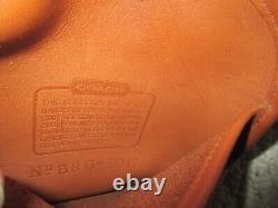 Coach 9017 Abbie British Tan Leather Crossbody Handbag Vintage
