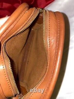 Coach Abbie 9017 British Tan Leather Small Crossbody Bag Vintage