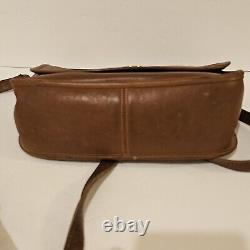 Coach City Bag Vintage 1980's Made In USA British Tan Crossbody/Shoulder Bag