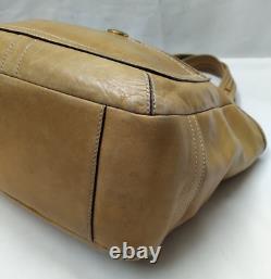 Coach Legacy Ergo Brown Tan Leather 65th Anniversary Shoulder Bag Vintage