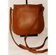 Coach USA 9990 Vintage British Tan Leather Framed Small Crossbody Pouch