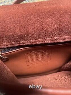 Coach Vintage British Tan Leather Murphy Crossbody Bag 9930