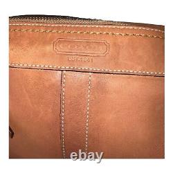 Coach Vintage Duffle Soft Tan Leather Crossbody Shoulder Bag