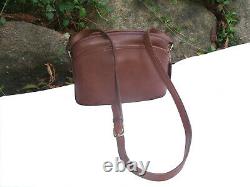 Coach Vintage Leather Anderson Zip British Tan Brass 9976 Crossbody Shoulder Bag
