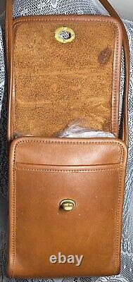 Coach Vintage Leatherware Scooter Crossbody Bag British Tan USA 0225 227