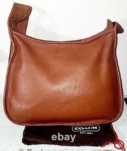 Coach Vintage? Ritish Tan Leather Taft Bag 9980