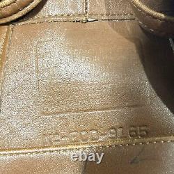 Coach Vintage Womens Legacy Drawstring Bucket Bag Purse British Tan Leather 9165