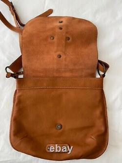 Coccinelle of Italy Designer Leather Vintage Shoulder Bag Tan New with Tags