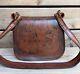 Distressed, NYC Vintage Coach Classic shoulder Pouch, British Tan
