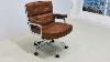 Eames Style Es104 Lobby Chair Replica Reproduction Vintage Tan Leather On Sales