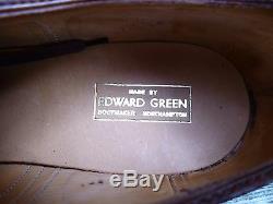 Edward Green Vintage Brogue Brown / Tan Uk 10.5 Unworn Condition