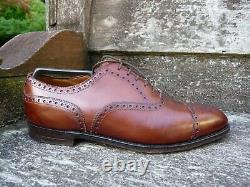 Edward Green Vintage Brogues Brown / Tan Uk 7.5 Excellent Condition