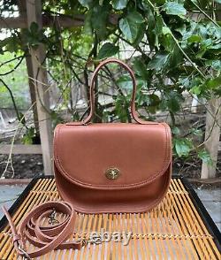 Extremely Rare vintage Coach Bella Court 90s British tan