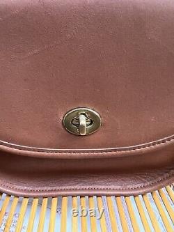 Extremely Rare vintage Coach Bella Court 90s British tan