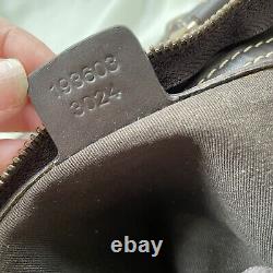 Genuine Vintage Gucci abbey shoulder hand hobo tote GG bag