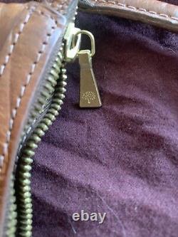 Genuine Vintage Leather Mulberry Handbag- Brown / Tan Leather