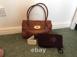 Genuine Vintage Mulberry Bayswater Bag in tan leather