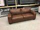 Hampshire 3 Seater Sofa in Vintage Tan Leather RRP £999