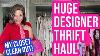 Huge Designer Fashion Thrift Haul Thrift With Me For Luxury Brands
