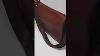 Keshology Vintage Leather Messenger Handbag Large Tan
