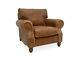 Leather Armchair Club Chair In Vintage Tan Leather The Hepburn